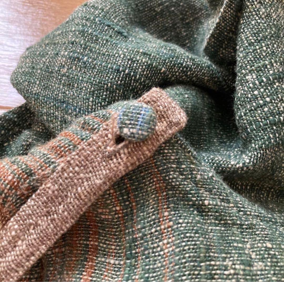 【未使用級】うさとの服 エプロンワンピース 割烹着