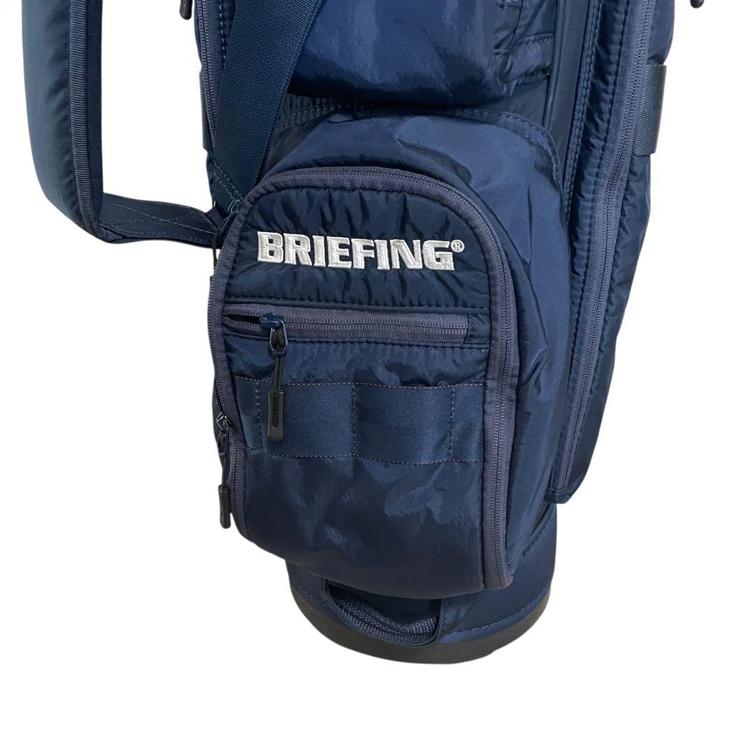 【極美品✨】BRIEFING 軽量 キャディバッグ CR-6 ネイビー ゴルフ