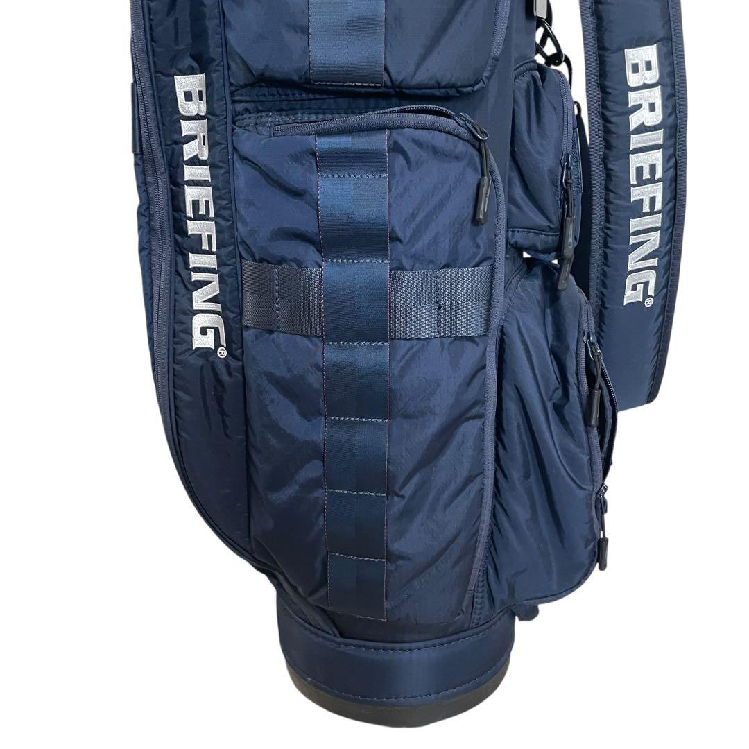 【極美品✨】BRIEFING 軽量 キャディバッグ CR-6 ネイビー ゴルフ