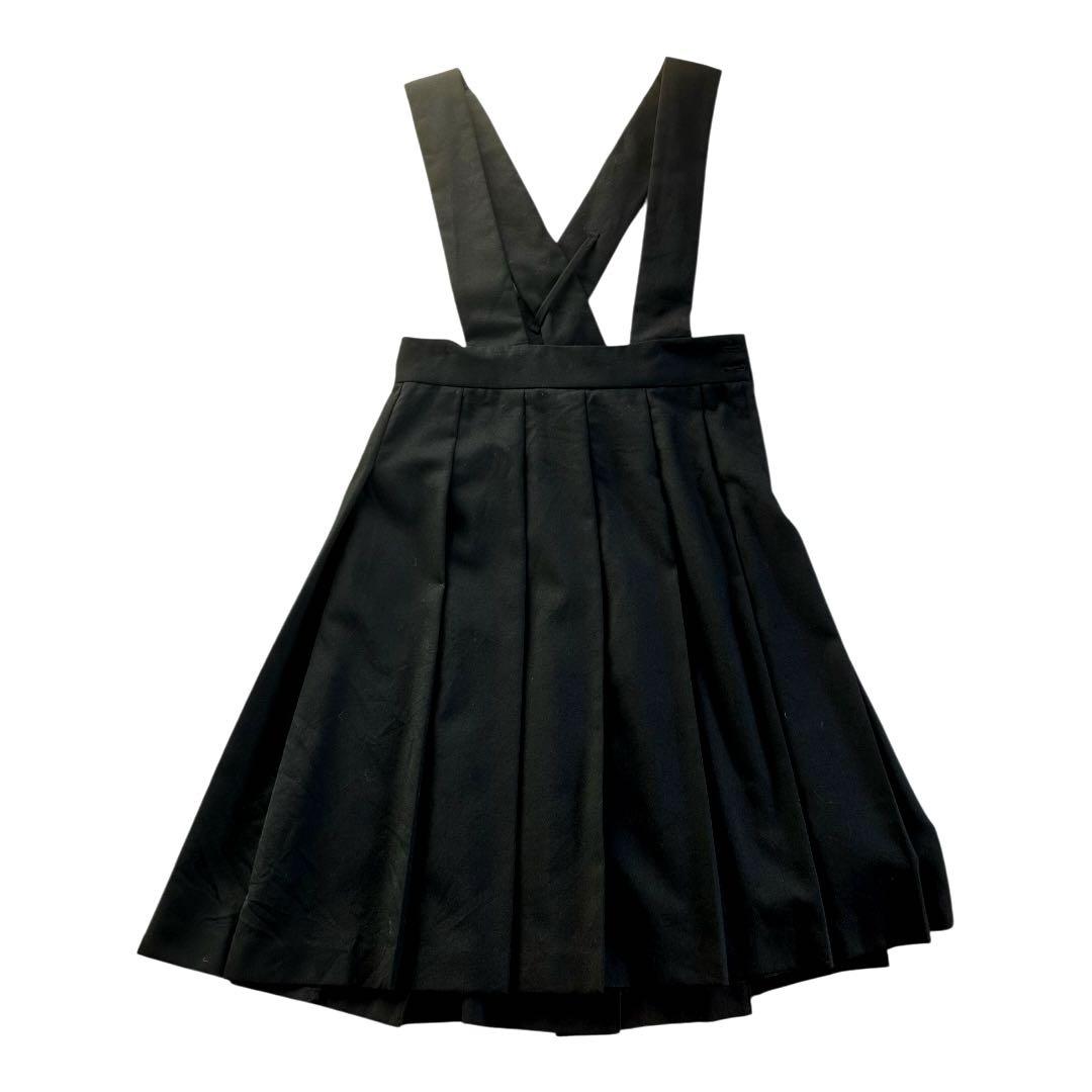 【美品】ブラックコムデギャルソン 2014 ジャンパースカート プリーツ