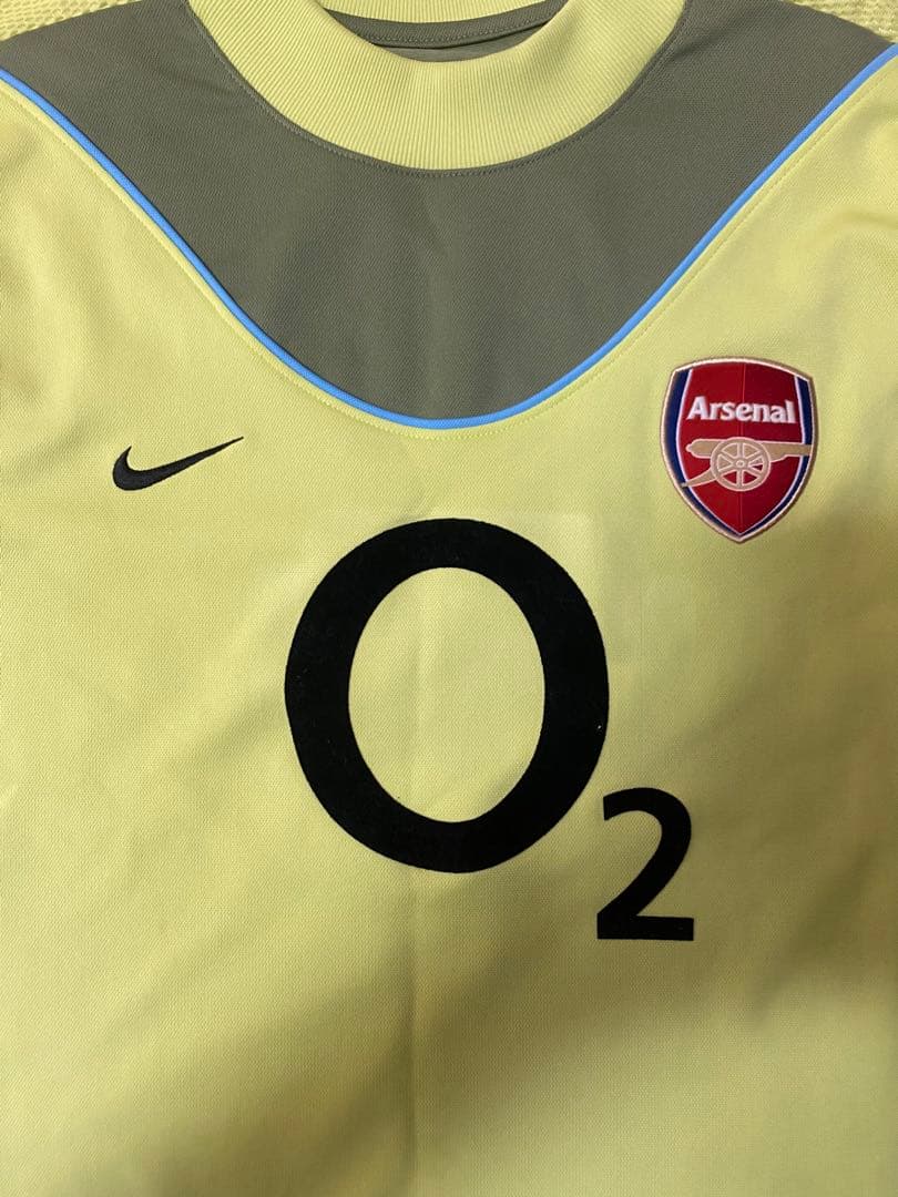 Arsenal 2003 2004 キーパーフットバルシャツ サッカー ナイキ