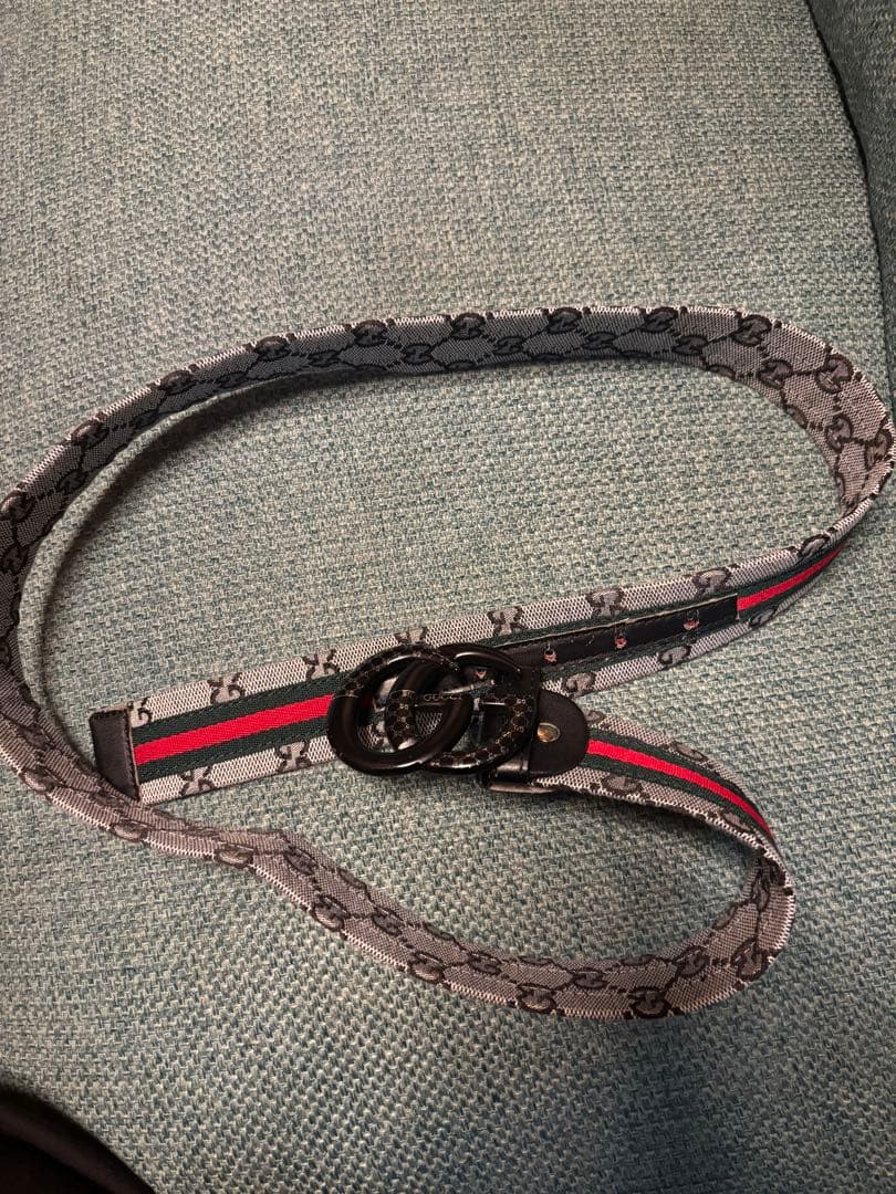 Gucci GGパターン ベルト キャンバス