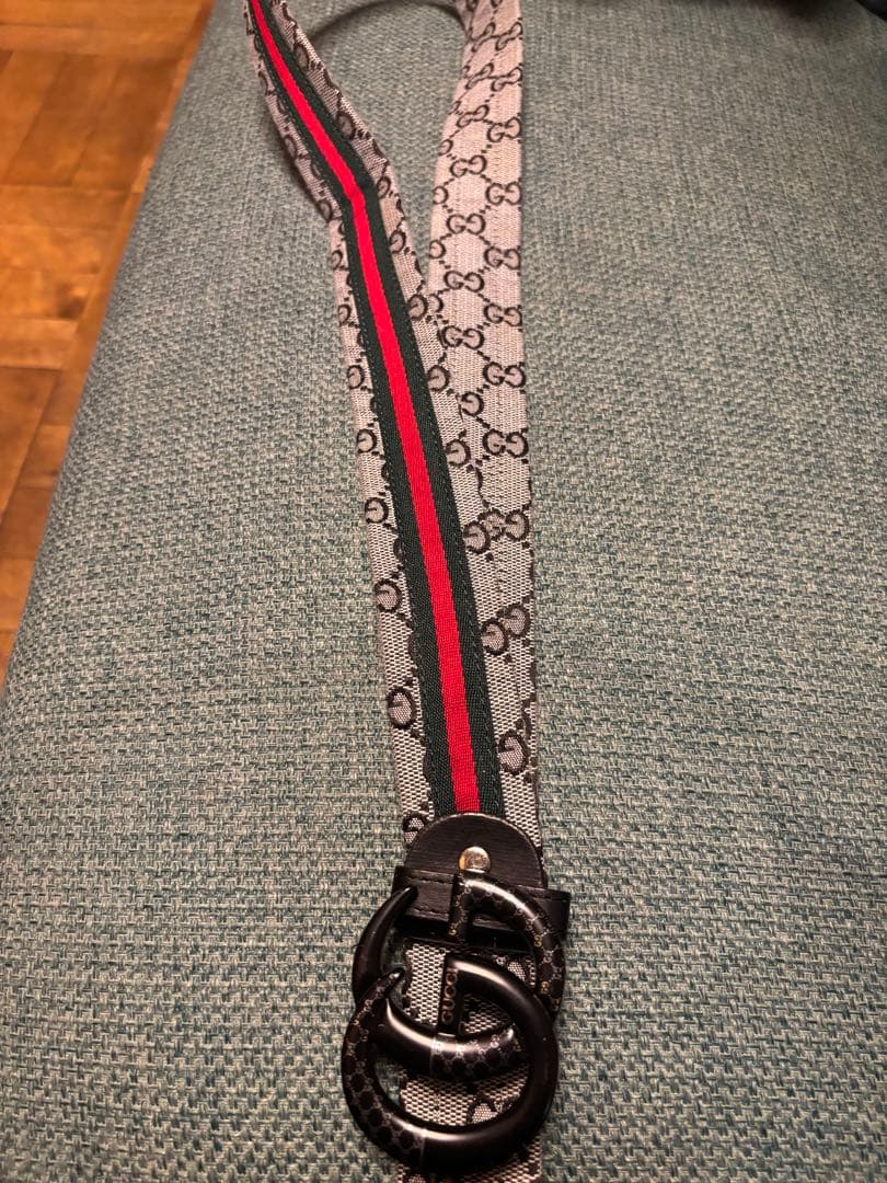 Gucci GGパターン ベルト キャンバス