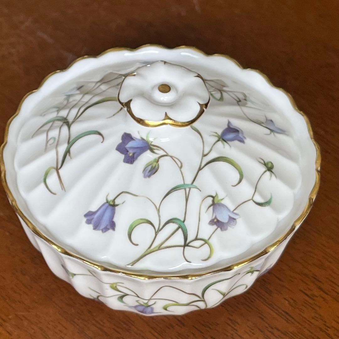 【希少品】英国製　スポード ★カンパニュラ★ボンボニエール