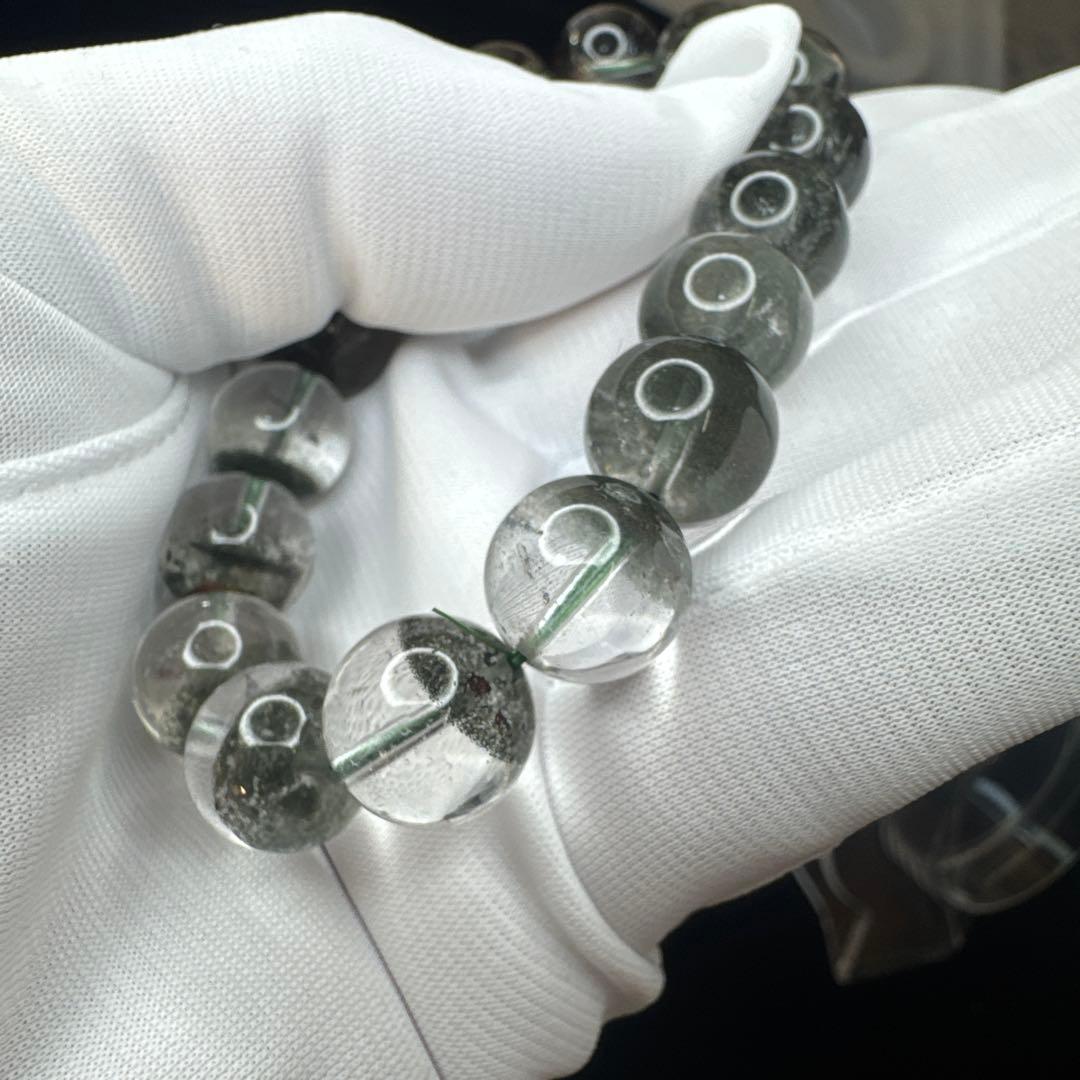 【高品質】グリーンガーデンクォーツ　12.1mm