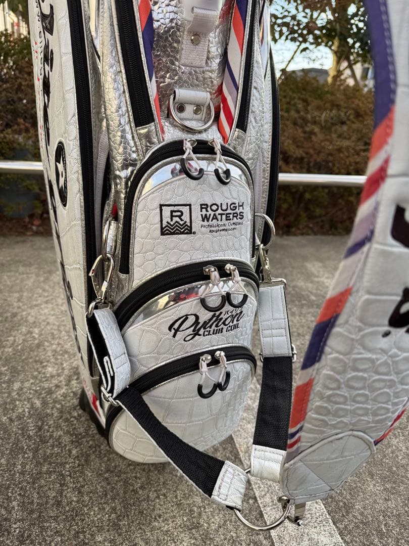 エリートグリップ　限定クロコ23年モデルツアースタンド　大型パラソルプレゼント