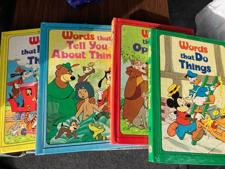 洋書　ディズニー4点セット　希少