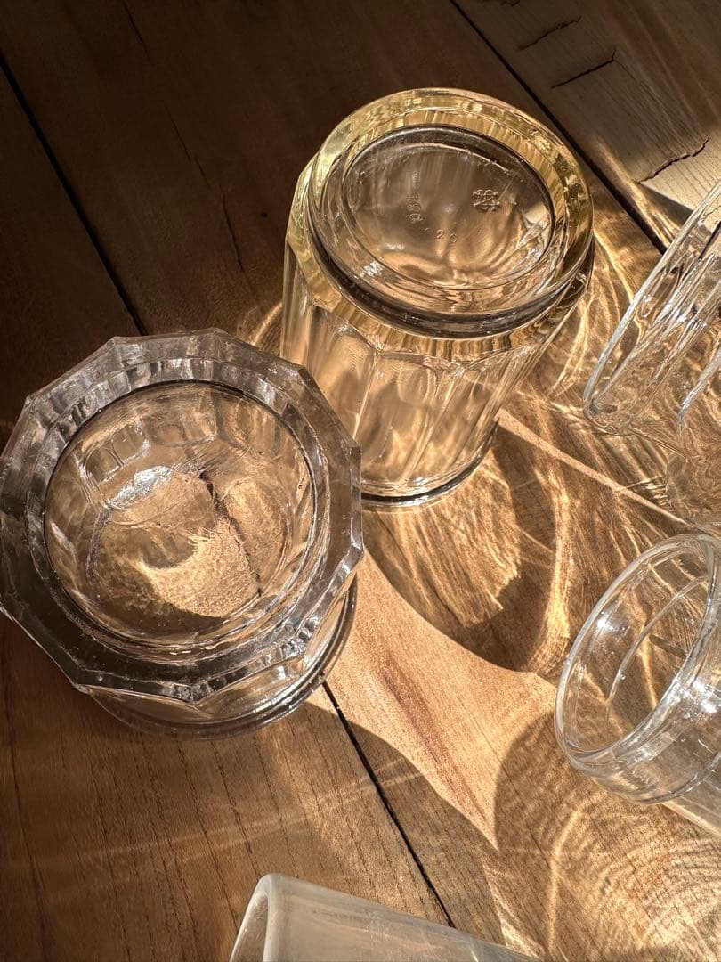 フランスアンティークガラス　全セット