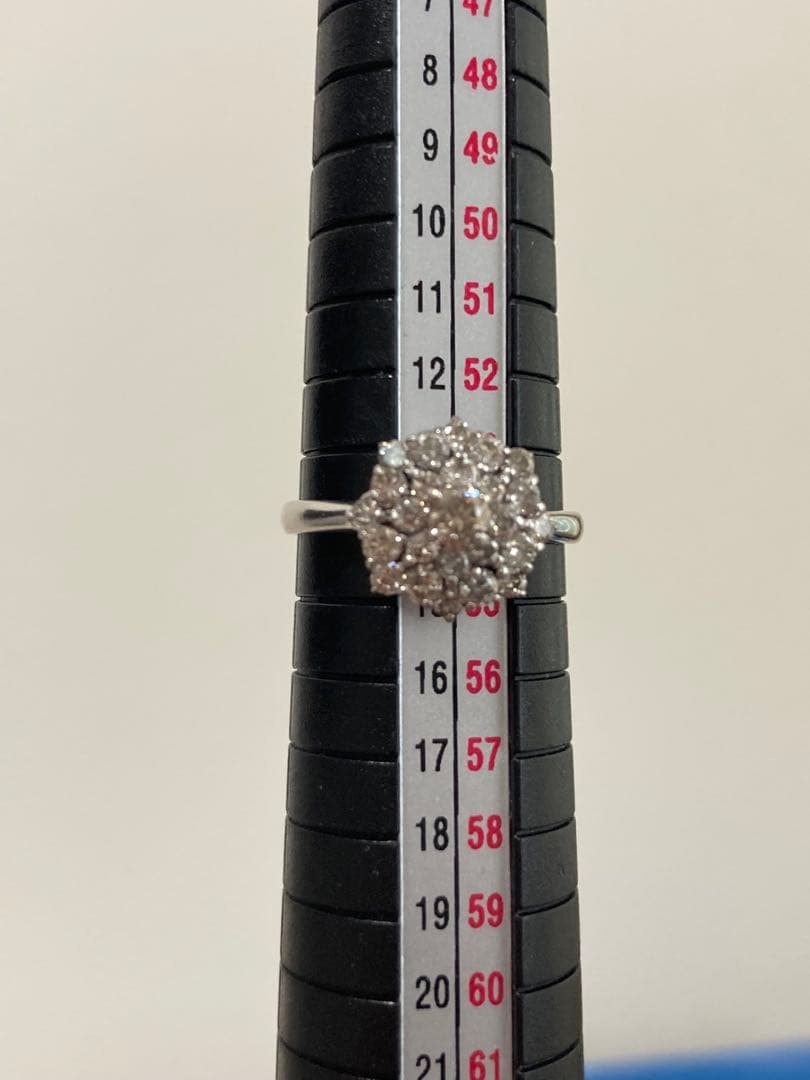 バ**様 k14 ダイヤモンド　リング