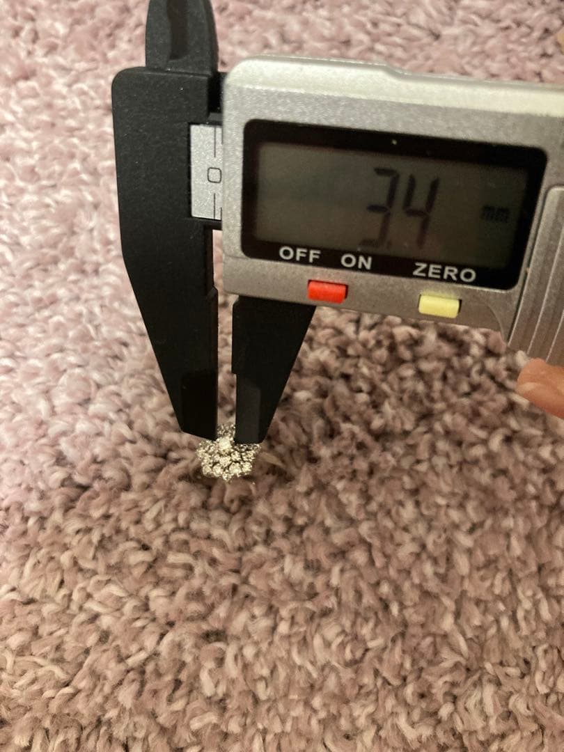 バ**様 k14 ダイヤモンド　リング