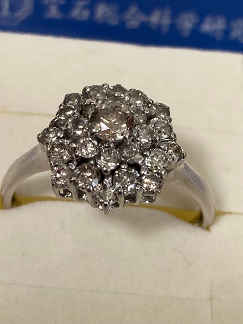 バ**様 k14 ダイヤモンド　リング