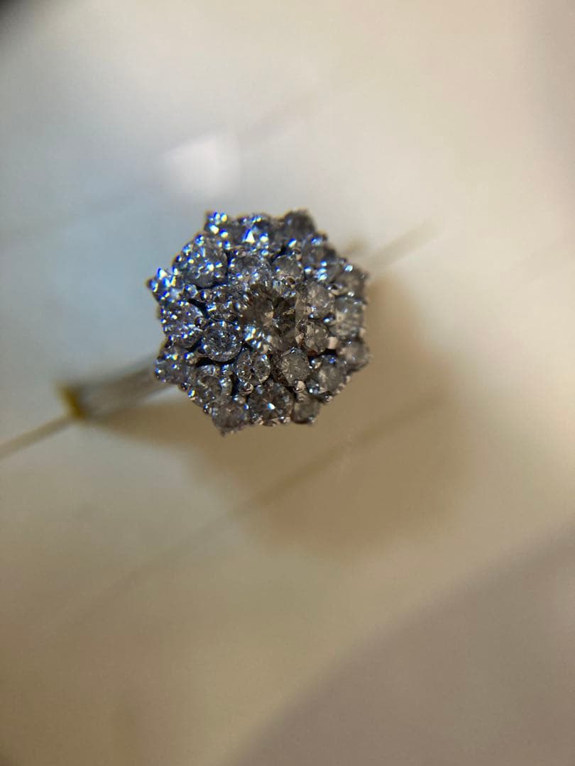 バ**様 k14 ダイヤモンド　リング