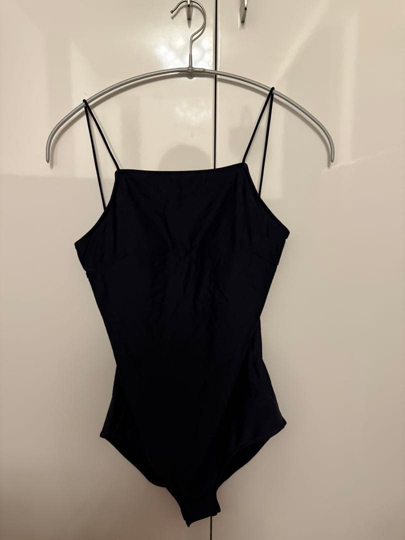 Nala ナラ バックオープンスイム 水着 ブラック
