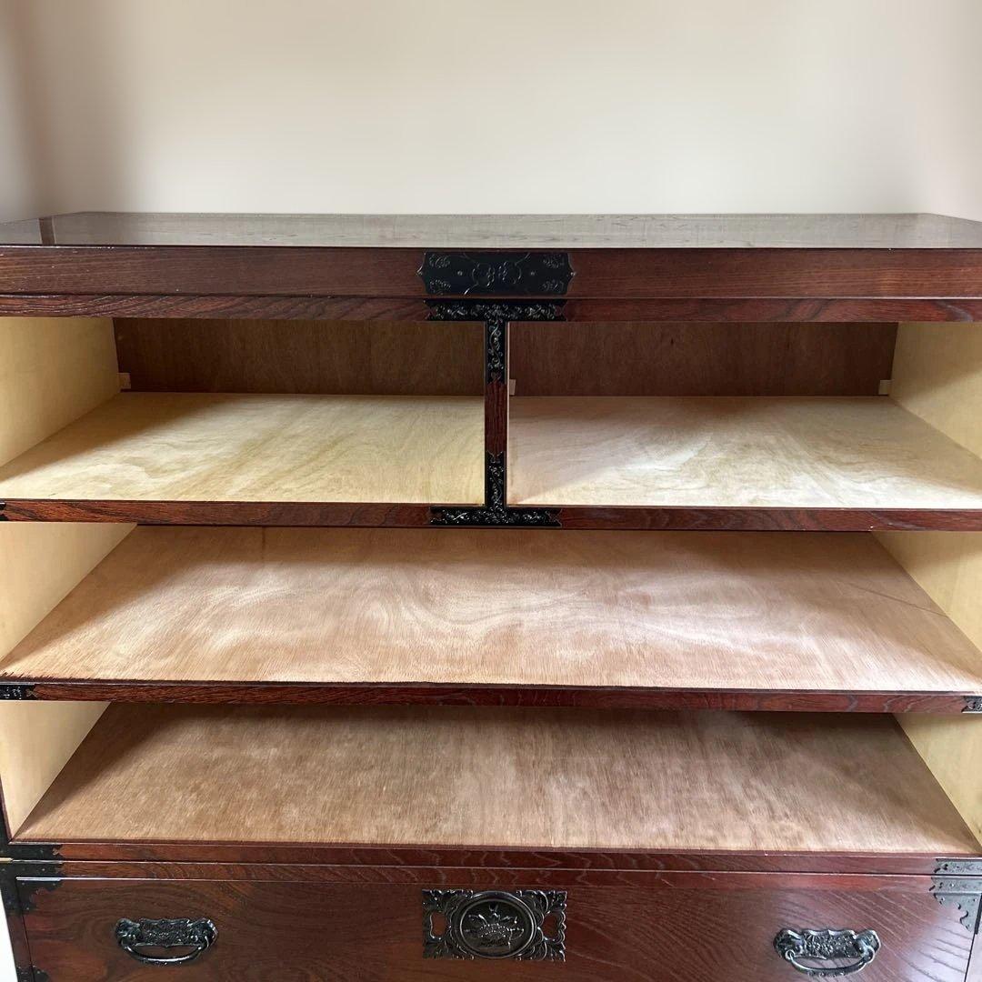 欅箪笥　飛鳥工芸　民芸家具　整理箪笥