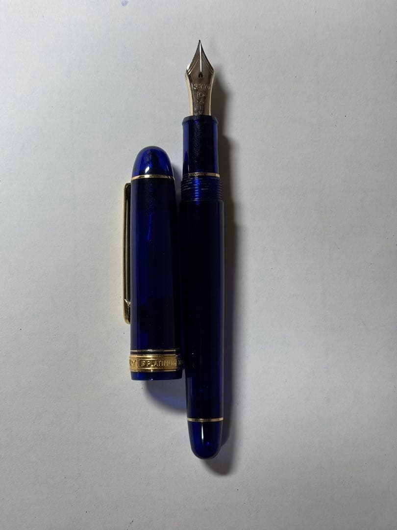 プラチナ　3776センチュリー　細字　F カートリッジ付き