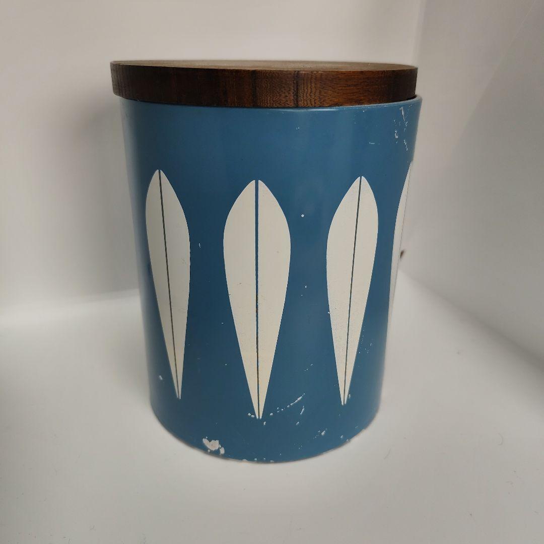 キャサリンホルム　ロータス　木製蓋付き キャニスター　北欧