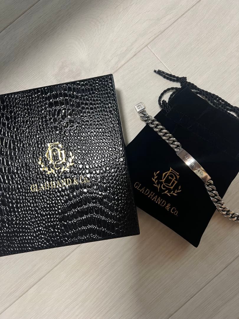 [GLADHAND] IDブレスレット シルバー925 サイズL ブレスレット