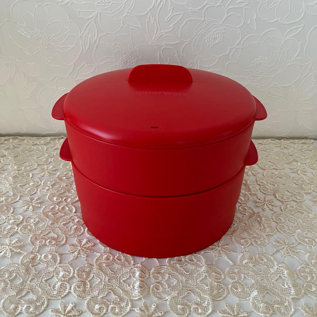 【新品・未使用】Tupperware✰スチームイット