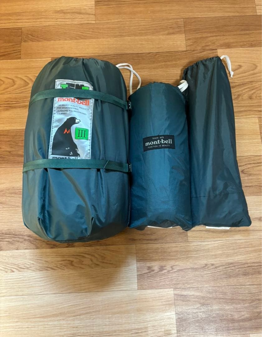 モンベル　ムーンライトテント3型　アイボリー