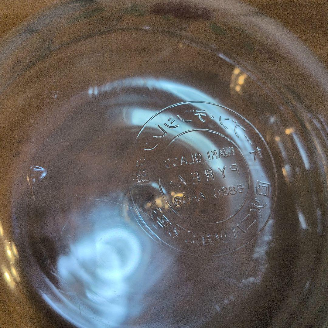 ♦️岩城硝子製 ヴィンテージ・パイレックス 蓋付きキャセロール♦️新品・未開封