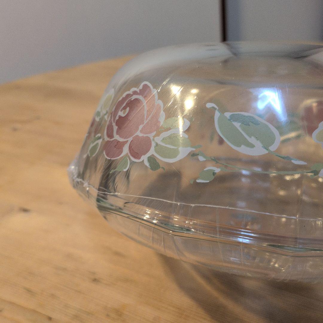 ♦️岩城硝子製 ヴィンテージ・パイレックス 蓋付きキャセロール♦️新品・未開封