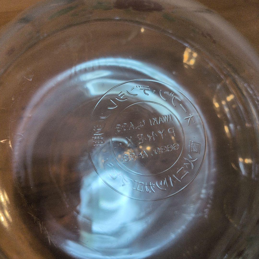 ♦️岩城硝子製 ヴィンテージ・パイレックス 蓋付きキャセロール♦️新品・未開封