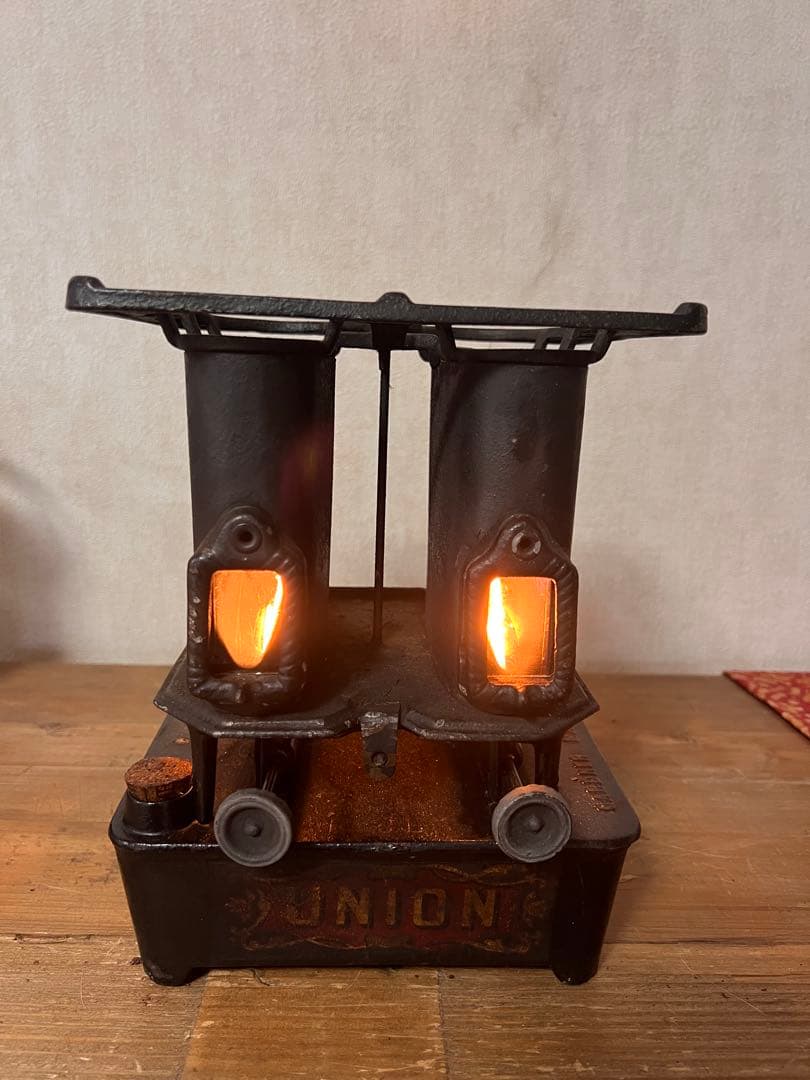 【オス】【美品】UNION ダブルバーナー アイロンストーブ