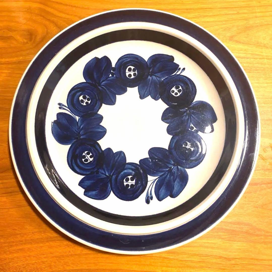 ARABIA Anemoneアネモネ 33cmプレート