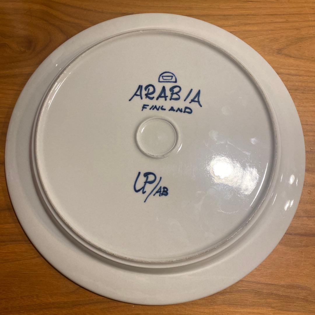 ARABIA Anemoneアネモネ 33cmプレート