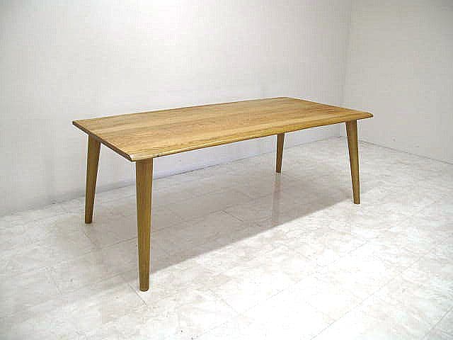 第一産業 オーク材ダイニングテーブル W180ｃｍ　 北欧 ナチュラル 飛騨家具