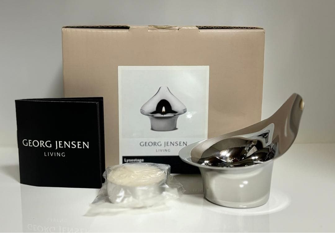 新品未使用　  Living キャンドルホルダーLILIA