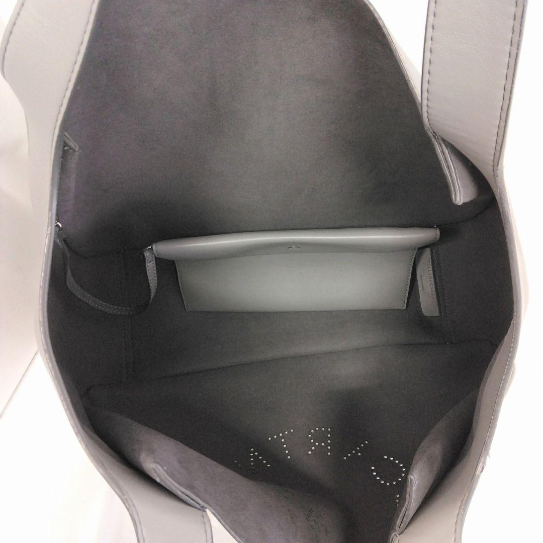 AQB14 ステラマッカートニー 極美品 パンチングロゴ トートバッグ