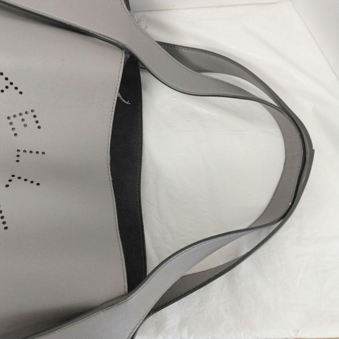 AQB14 ステラマッカートニー 極美品 パンチングロゴ トートバッグ