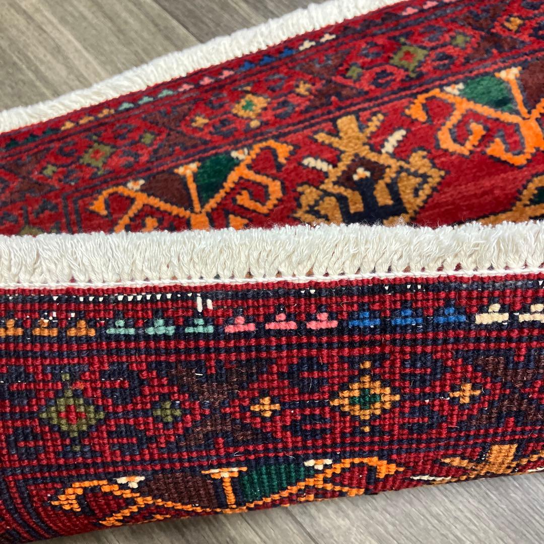 ヴィンテージラグ　トライバルラグ アフガニスタン手織り絨毯