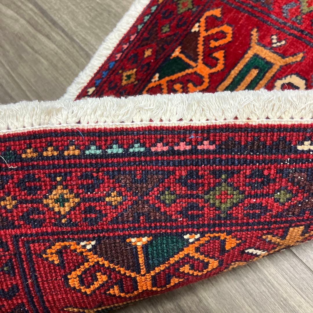 ヴィンテージラグ　トライバルラグ アフガニスタン手織り絨毯