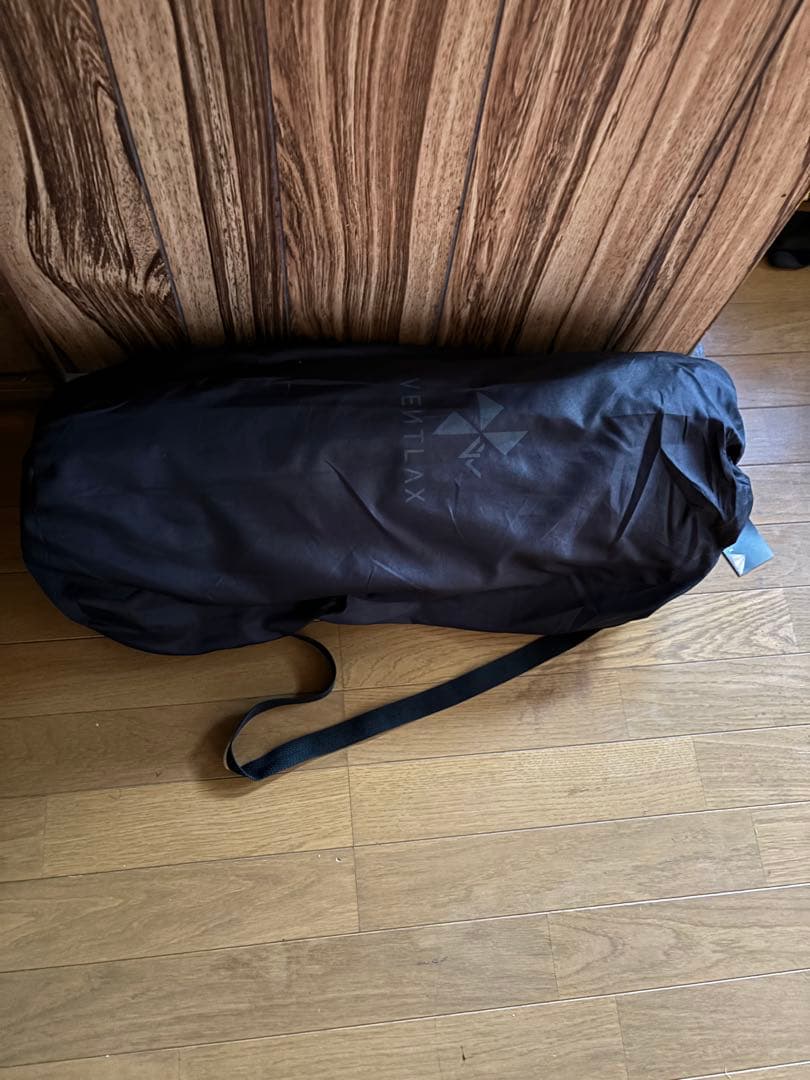 VENTLAX 2WAY アジャスタブル コット 軽量3kg オールブラック
