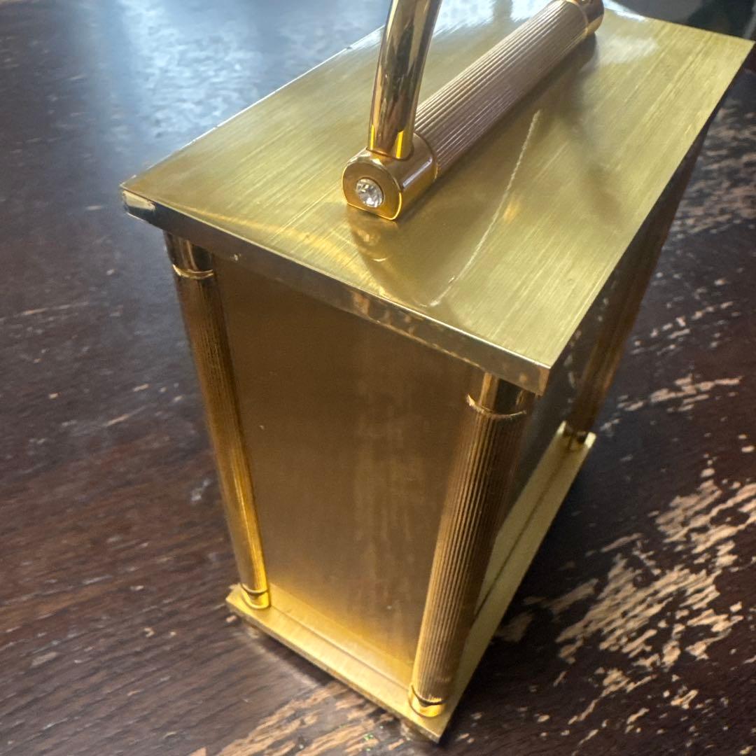 WAKO ゴールド仕上げ 置時計