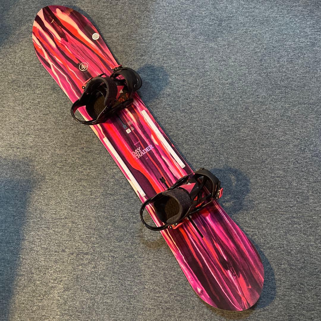 訳ありBURTONスノーボード バインディングセット152cm