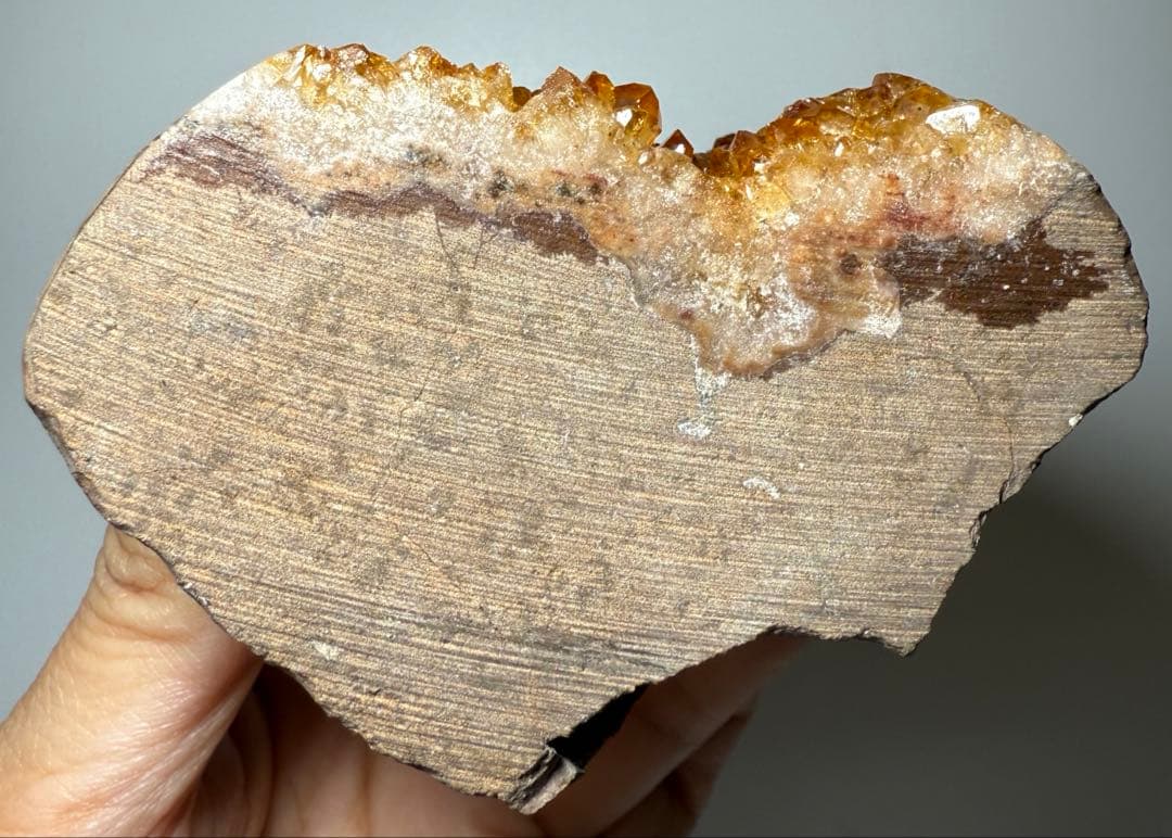 【約341g】シトリンクラスター　原石　天然石　シトリンドーム