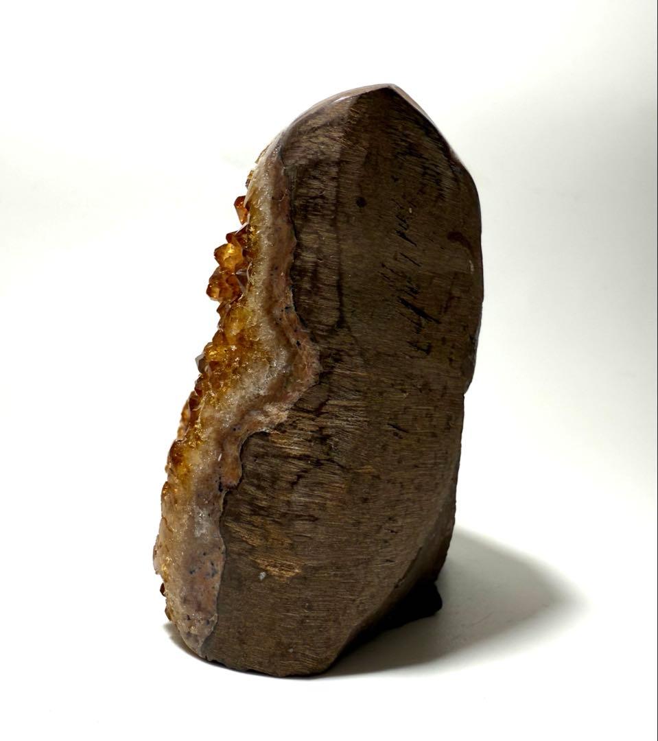 【約341g】シトリンクラスター　原石　天然石　シトリンドーム