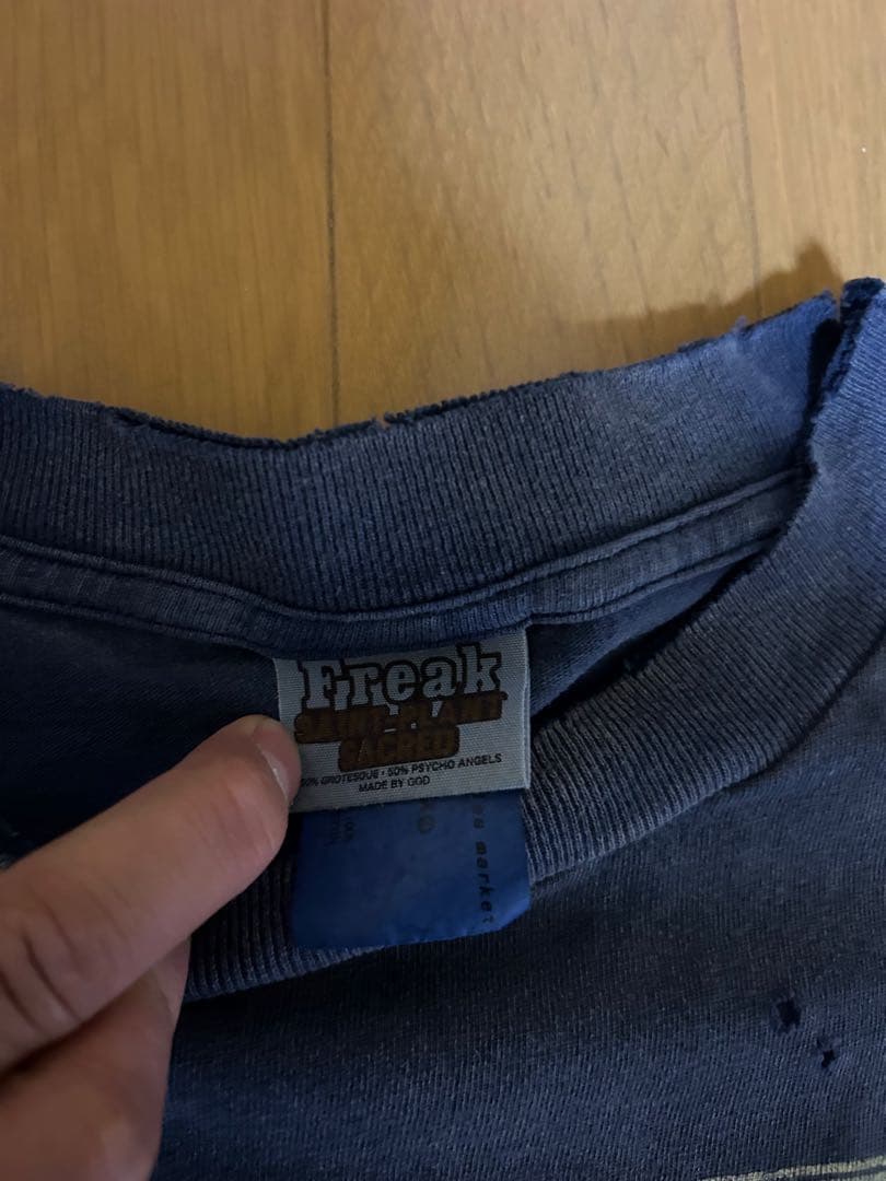 ゴ*読様 セントマイケル　極美品　カットソー　Tシャツ　半袖　ブルー　ネイビー