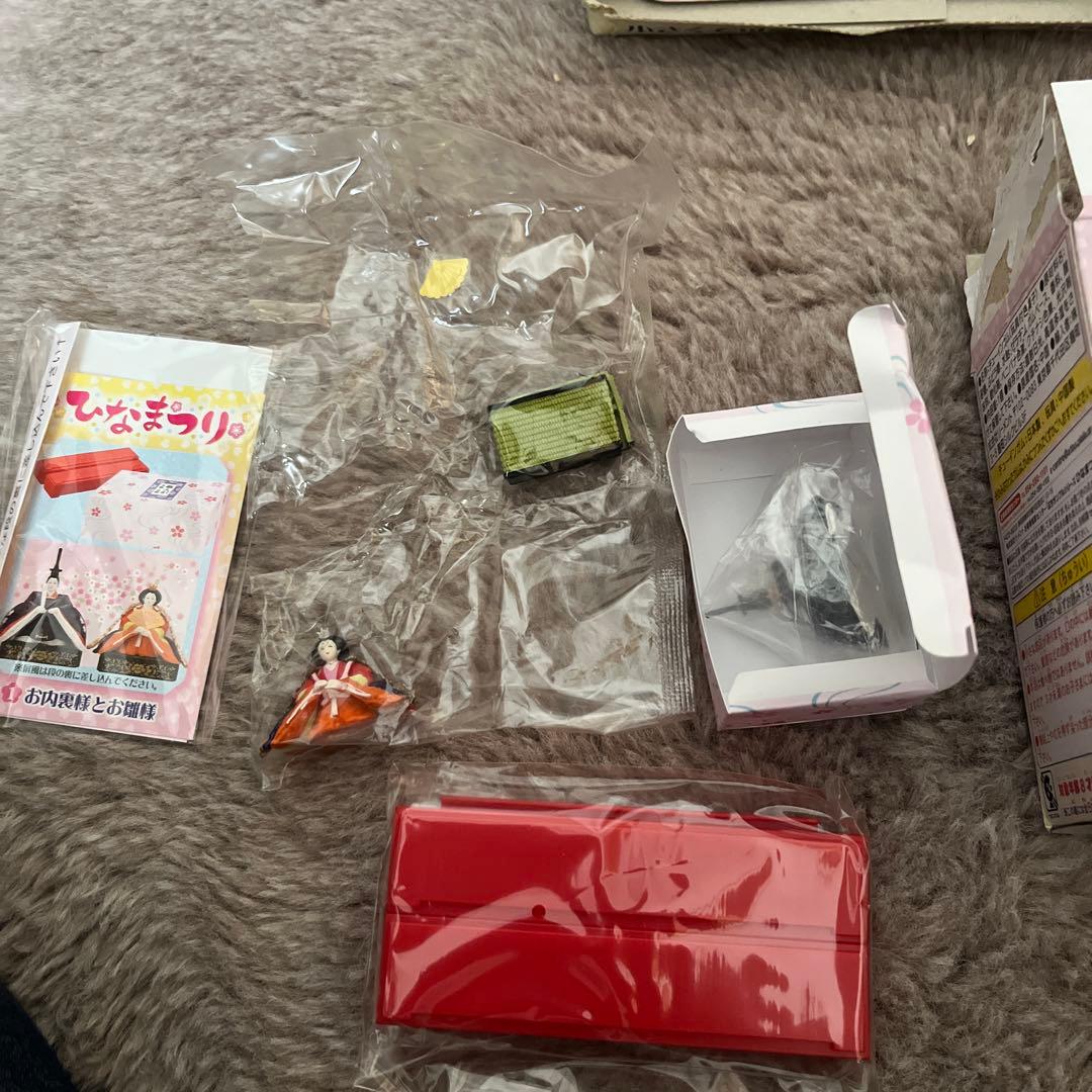 ミニチュアRE-MENT ひな祭り 雛人形 8箱入り