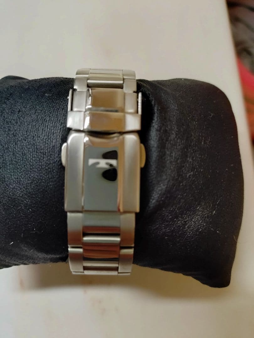 天然ダイヤアイスブルークロノグラフテクノス