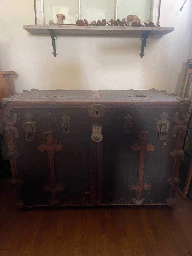 アンティーク　トランク　年代物