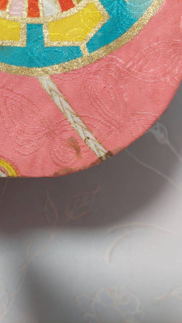 NA66アンティーク子供着物七五三正絹3歳用着丈75センチ裄丈34センチ