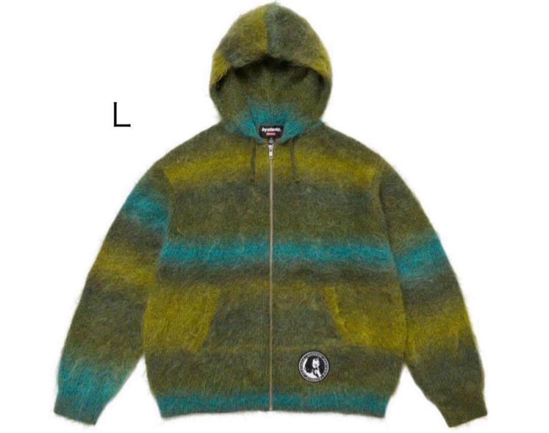 Supreme/HYSTERIC GLAMOUR モヘアフーディ