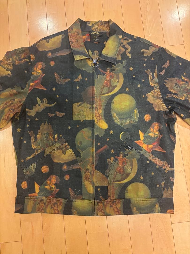 HUF×Smashing Pumpkins WOVEN TOP