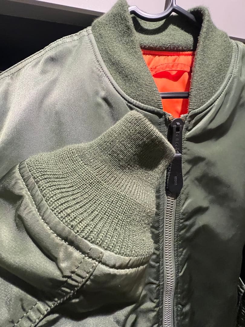 そー様　ALPHA INDUSTRIES MA-1 ジャケットセージグリーン L