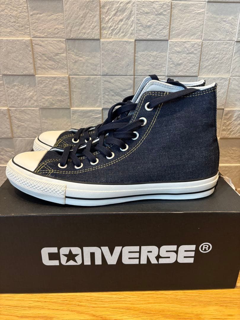 コンバース　100周年モデルデニムハイカットスニーカー