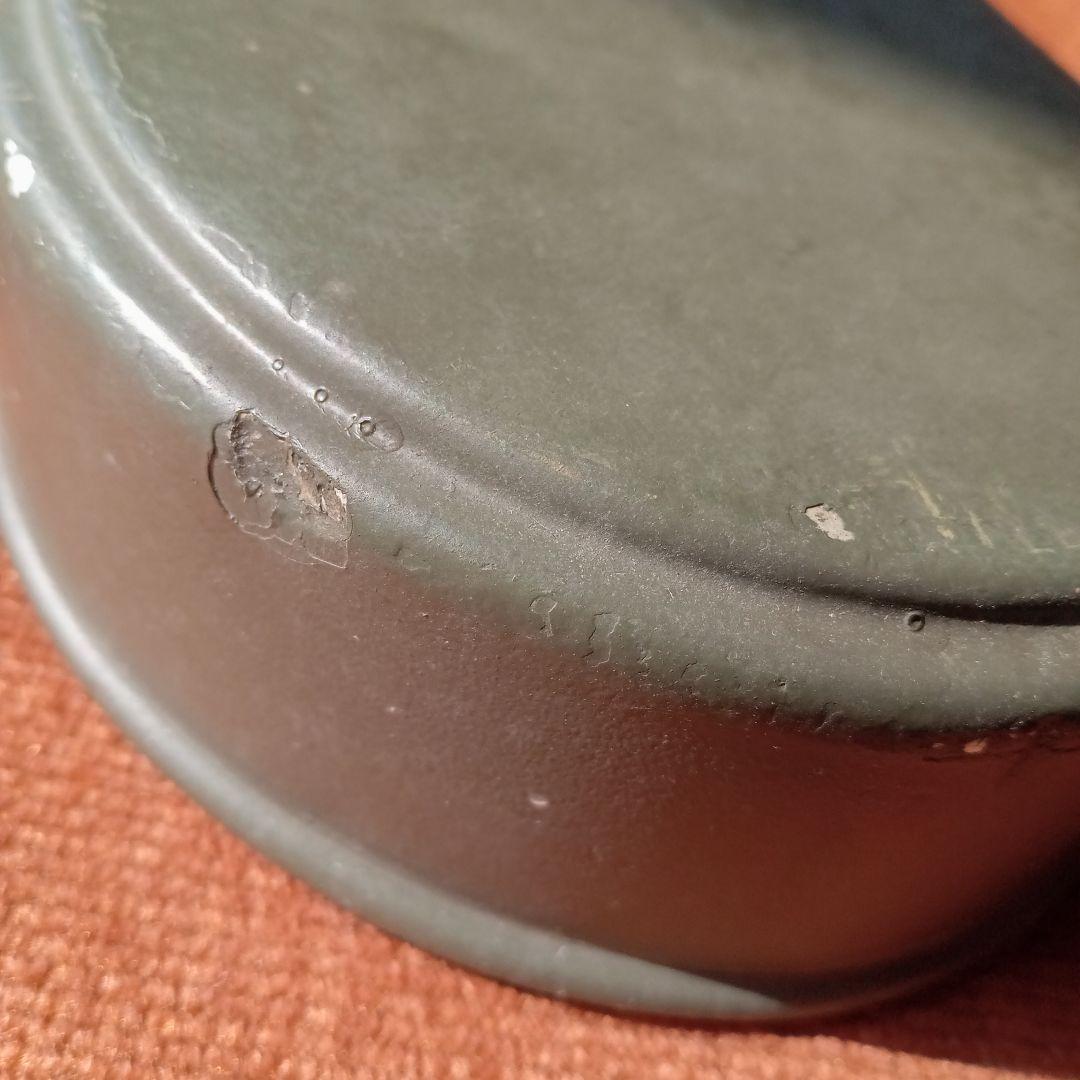 陸上自衛隊１型戦闘飯盒　桜Qマーク　官給品　１９５７年製　ビンテージ　美品